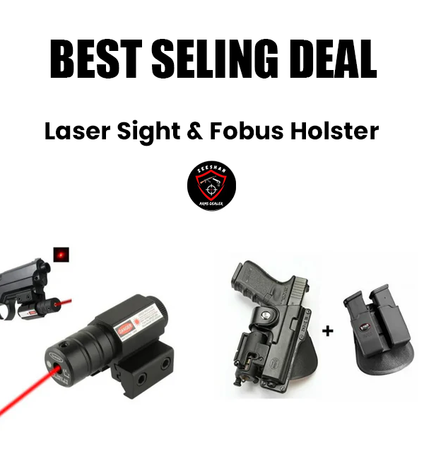 2-In-1 Deal - Laser Sight & Fobus Holster