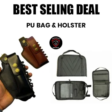 2-In-1 Deal - PU Bag & Holster