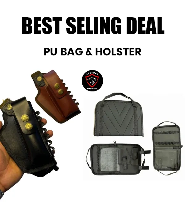 2-In-1 Deal - PU Bag & Holster