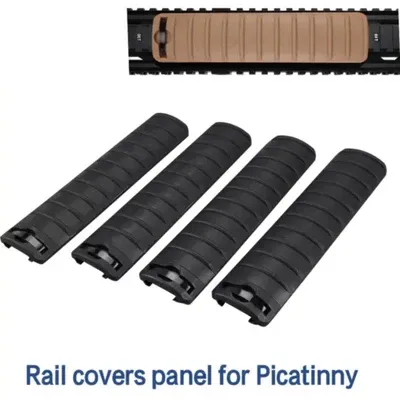 4pcs/set Nylon KAC Rail Covers Handguard Protector for Unmounted Rail Areas - Image 3