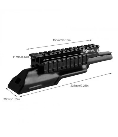 Tri Rail Dust Cover for AK47 - Image 4