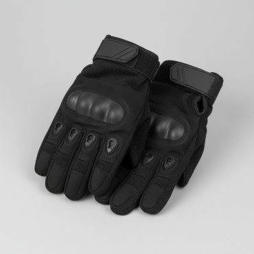 Black Tactical Sports Gloves - Pro Grade.