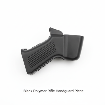 Ergonomic Angled Foregrip/Hand Stop (AFG) - Black Polymer