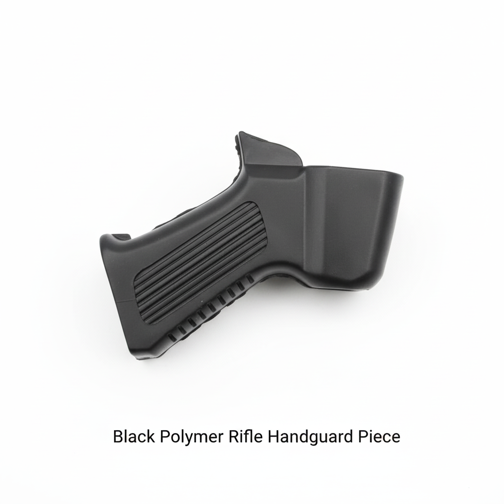 Ergonomic Angled Foregrip/Hand Stop (AFG) - Black Polymer